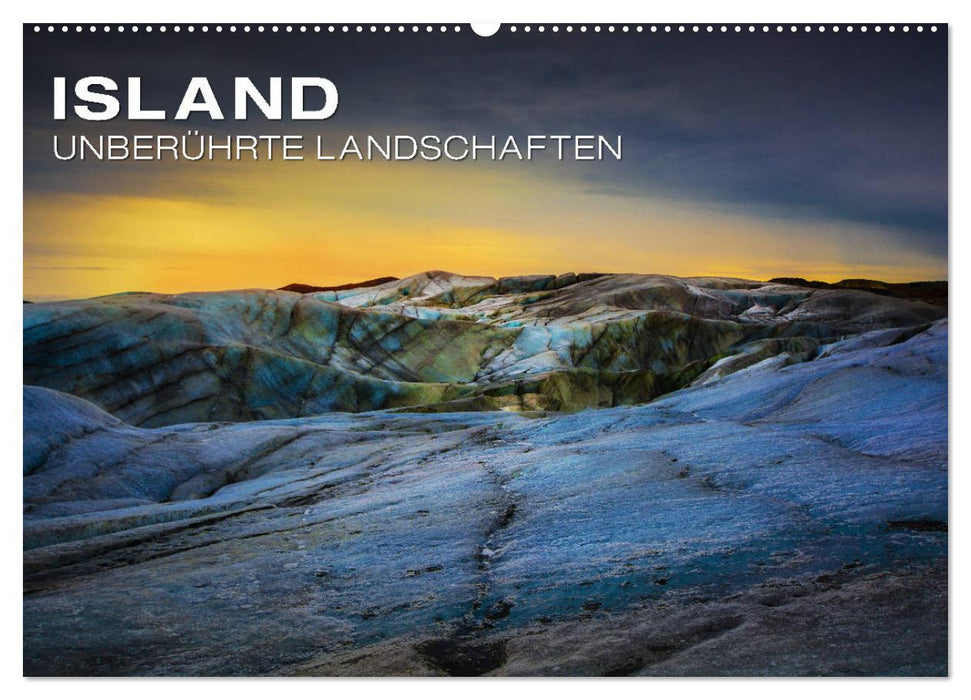 Island - Unberührte Landschaften (CALVENDO Wandkalender 2025)