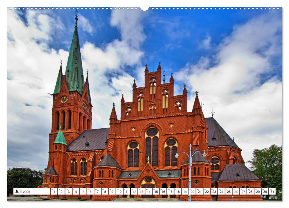 Thorn Torun - Die gotische Altstadt (CALVENDO Premium Wandkalender 2025)