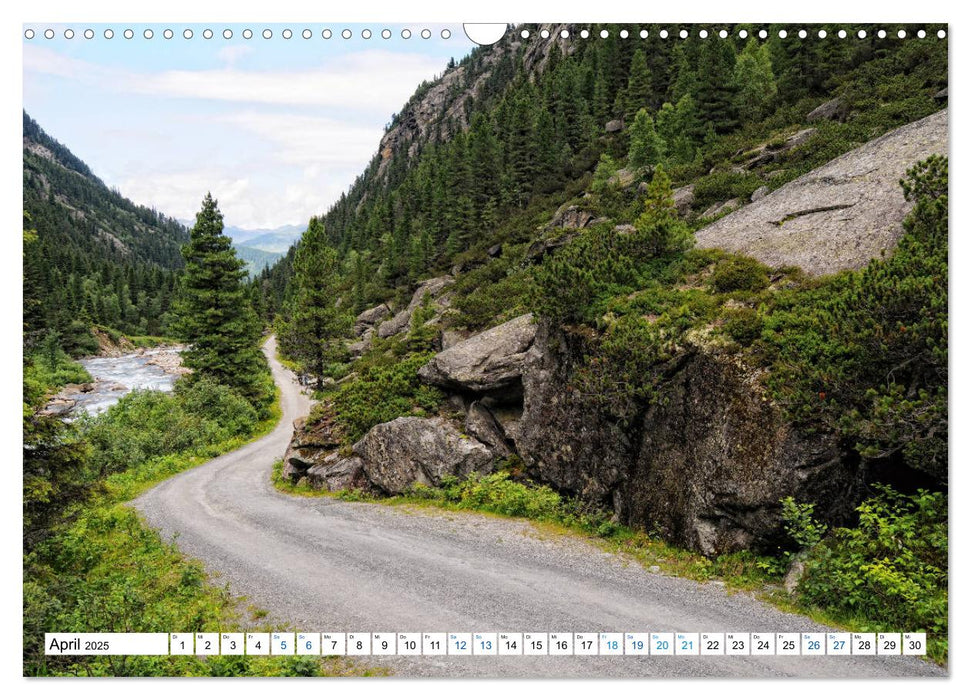 Krimmler Wasserfälle - Naturlandschaft Krimmler Achental (CALVENDO Wandkalender 2025)