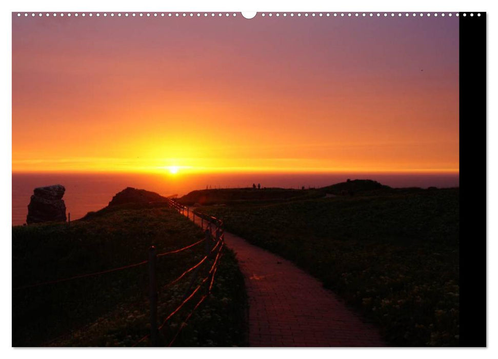 Abend in Helgoland (CALVENDO Premium Wandkalender 2025)