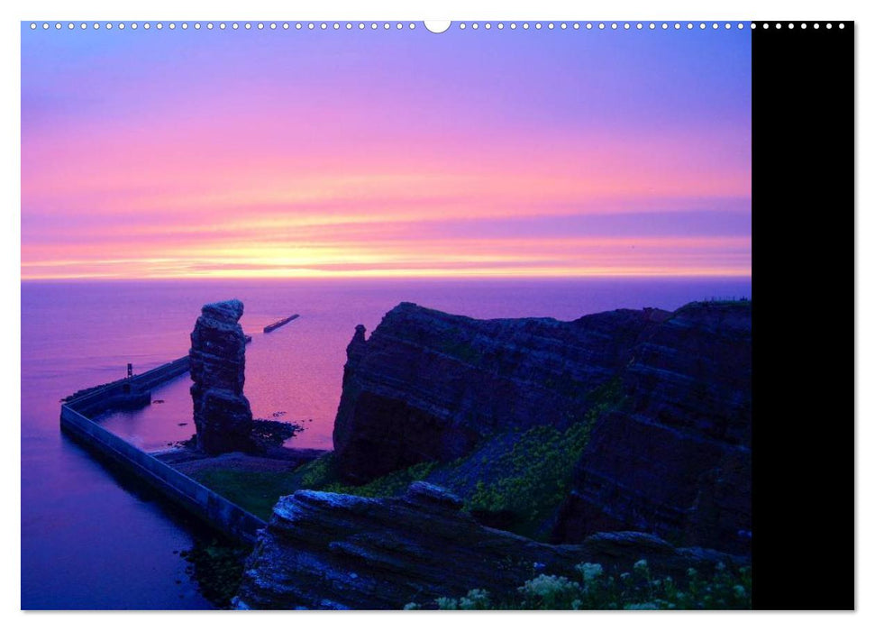 Abend in Helgoland (CALVENDO Premium Wandkalender 2025)