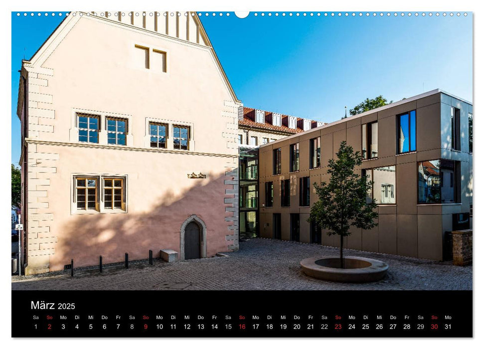 Martin Luther - Stationen seines Lebens (CALVENDO Premium Wandkalender 2025)