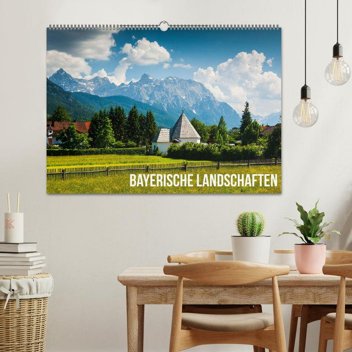 Bayerische Landschaften (CALVENDO Wandkalender 2025)