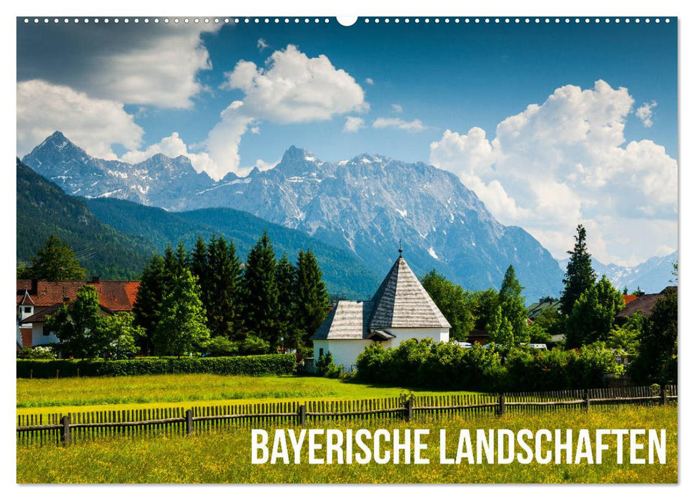 Bayerische Landschaften (CALVENDO Wandkalender 2025)