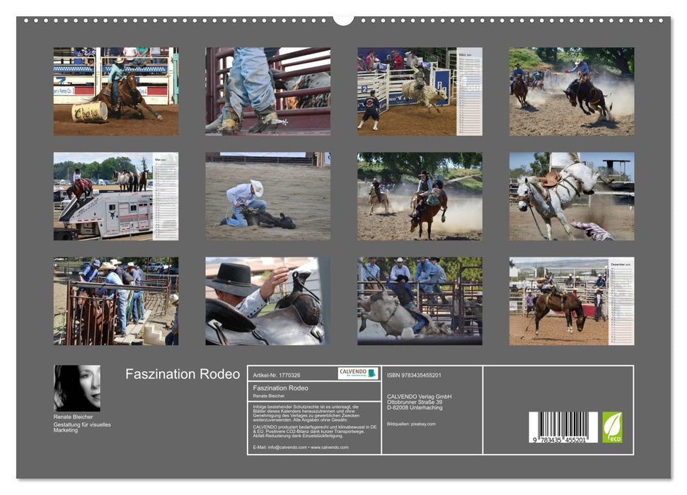 Faszination Rodeo (CALVENDO Premium Wandkalender 2025)