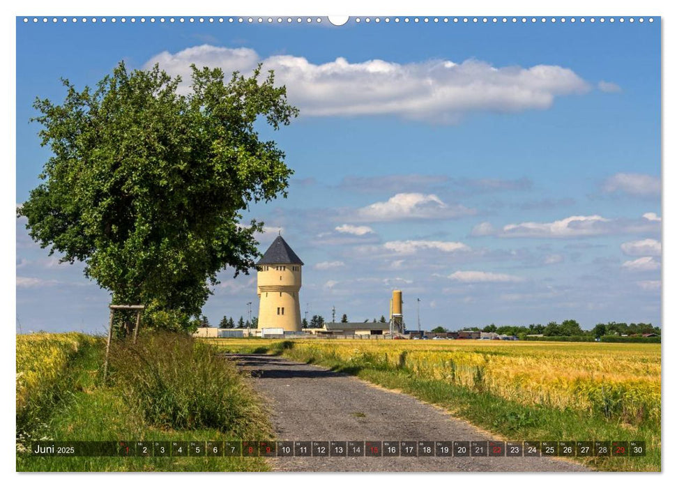 Wassertürme Mitteldeutschland (CALVENDO Premium Wandkalender 2025)