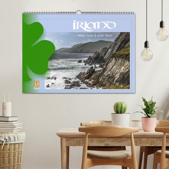 Irland - Rauhe Küste und Wilde Natur (CALVENDO Wandkalender 2025)