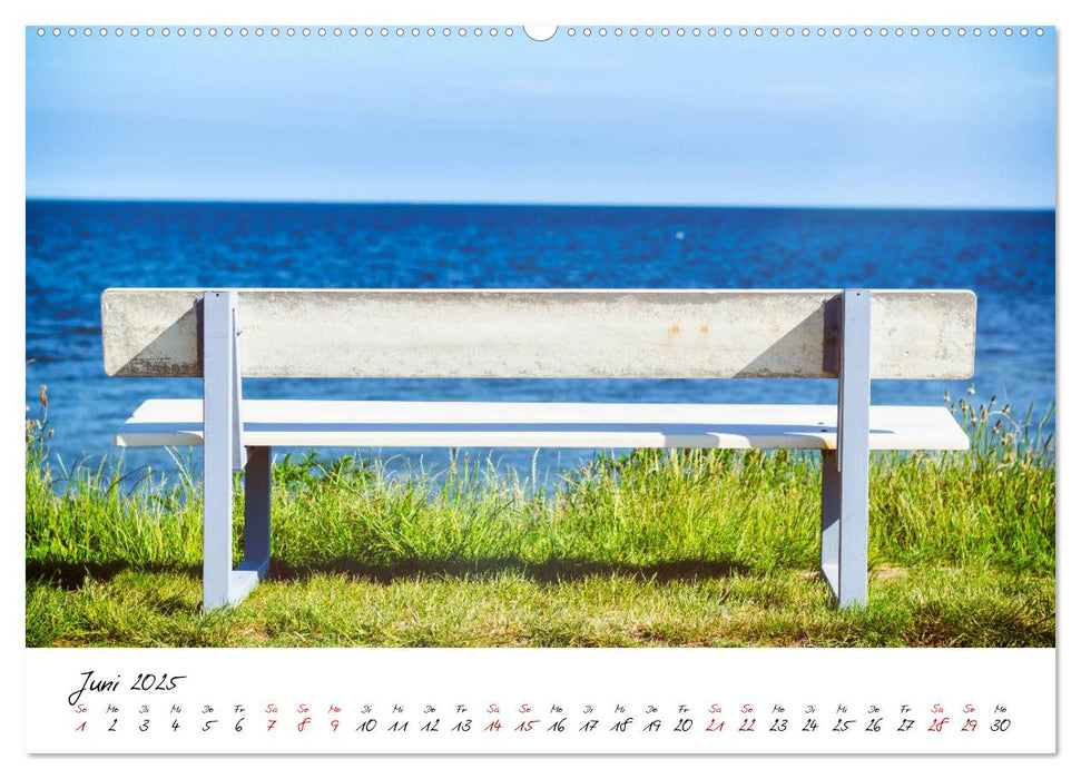 Meer-Landschaft - 12 Monate Schleswig Holstein (CALVENDO Wandkalender 2025)