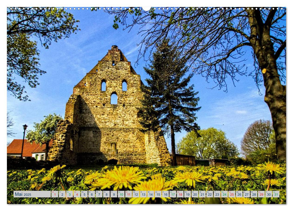 Kalbe/ Milde - liebenswerte Kleinstadt in der Altmark (CALVENDO Premium Wandkalender 2025)