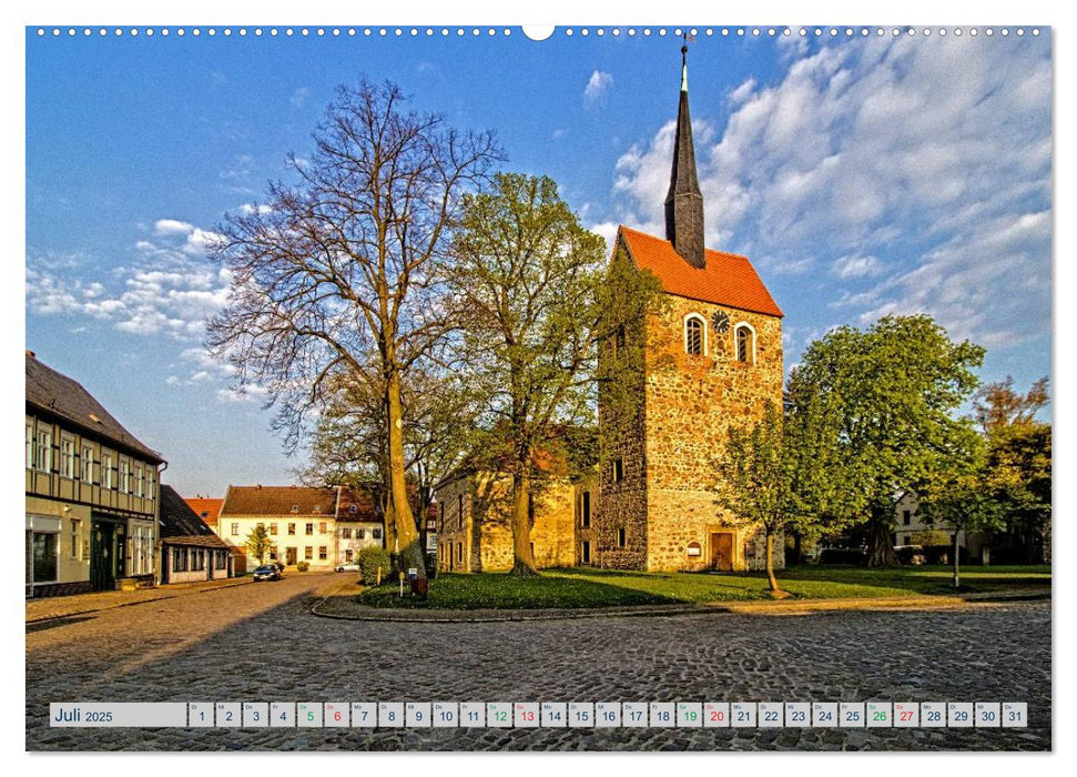 Kalbe/ Milde - liebenswerte Kleinstadt in der Altmark (CALVENDO Premium Wandkalender 2025)