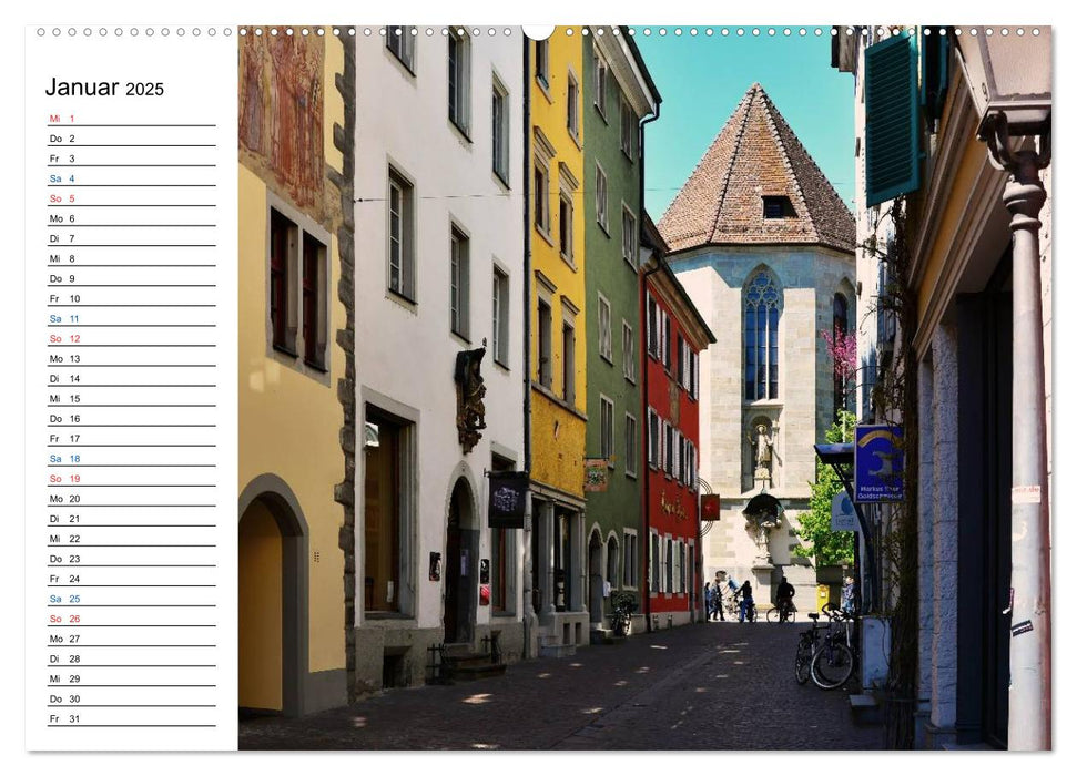 Konstanz - Ansichtssache (CALVENDO Premium Wandkalender 2025)