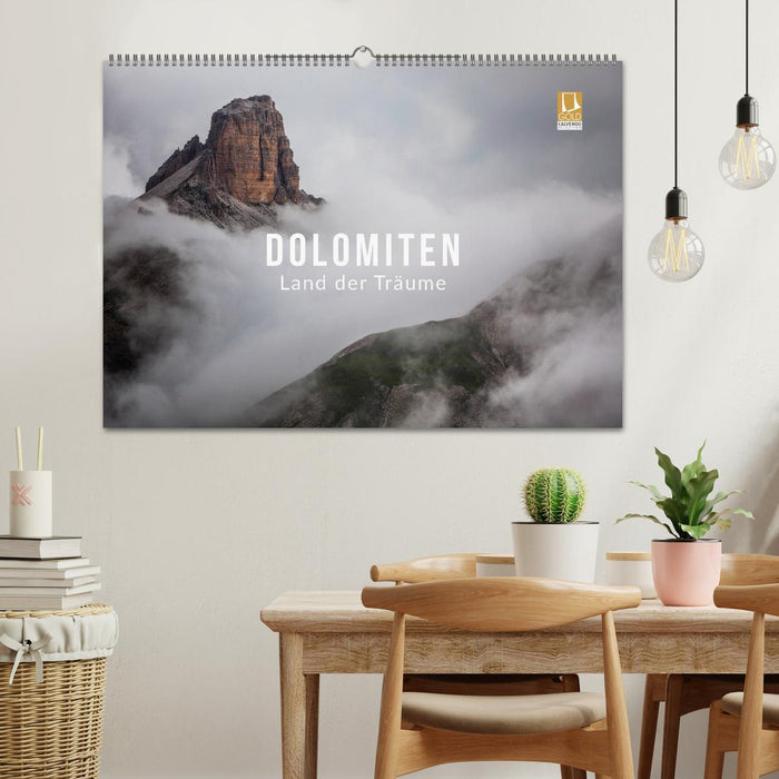 Dolomiten - Land der Träume (CALVENDO Wandkalender 2025)