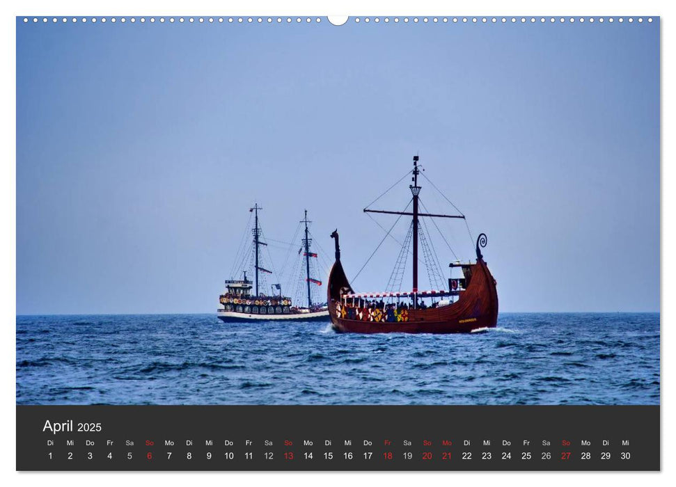 Sonne Strand und Meer in Kolberg (CALVENDO Premium Wandkalender 2025)