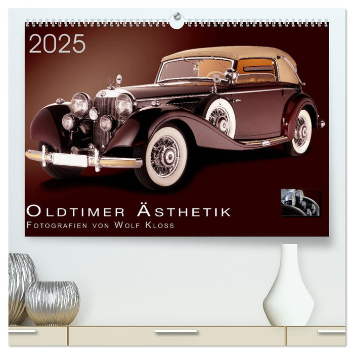 Oldtimer Ästhetik - Fotografien von Wolf Kloss (CALVENDO Premium Wandkalender 2025)