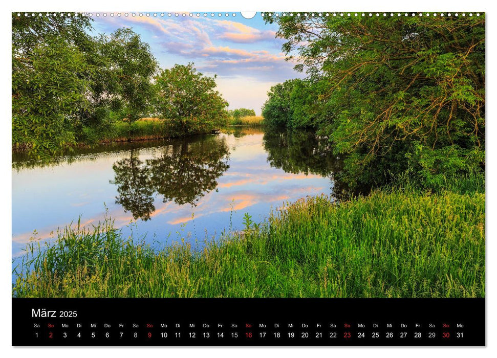 (Ost)Friesische Landschaften (CALVENDO Premium Wandkalender 2025)