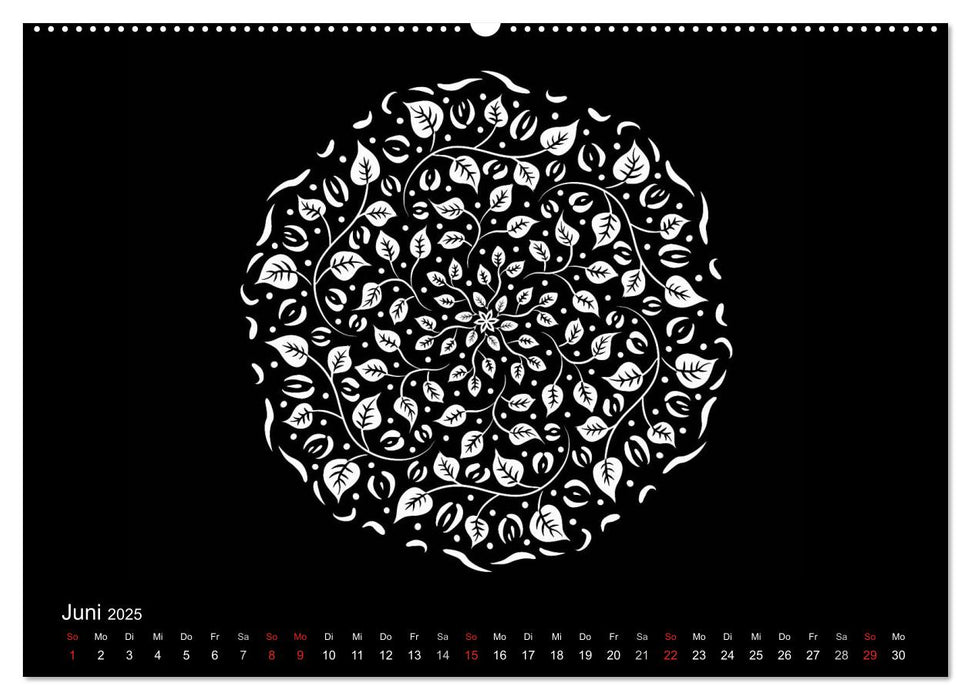 Entspannung und Ruhe durch Mandalas (CALVENDO Premium Wandkalender 2025)