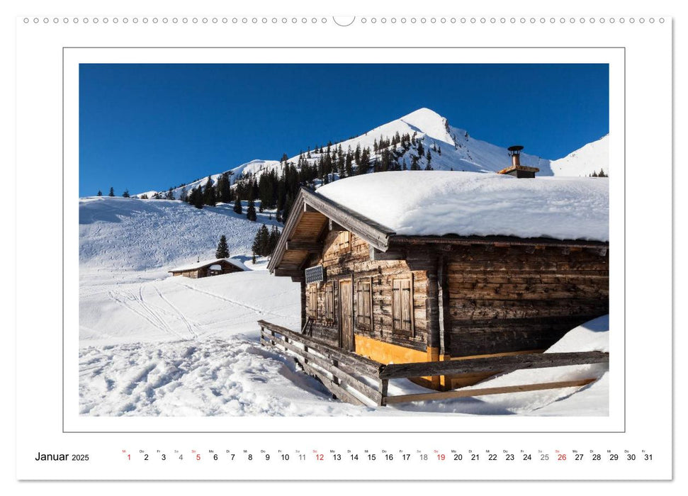 Unterwegs in den Chiemgauer Alpen (CALVENDO Premium Wandkalender 2025)