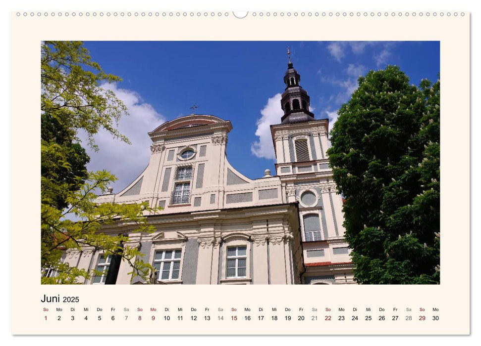 Breslau - Schlesiens Herz an der Oder (CALVENDO Premium Wandkalender 2025)