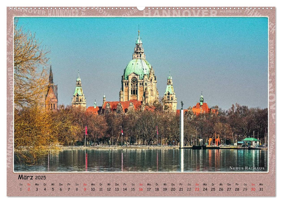 Man trifft sich in Hannover (CALVENDO Premium Wandkalender 2025)