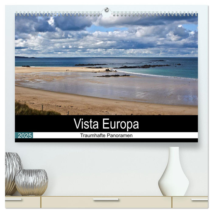 Vista Europa - Traumhafte Panoramen (CALVENDO Premium Wandkalender 2025)