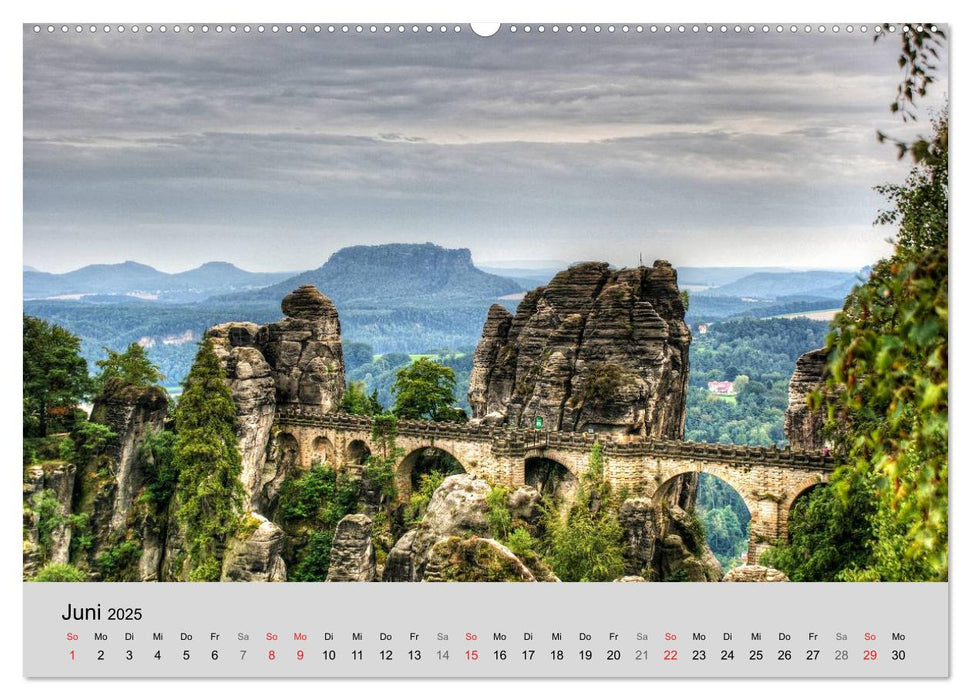 Vista Europa - Traumhafte Panoramen (CALVENDO Premium Wandkalender 2025)