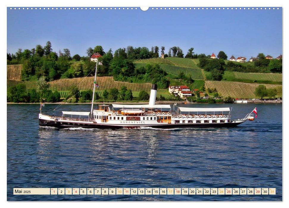 Bodensee - "Die Dörfer sind wie ein Garten ..." (Rainer Maria Rilke) (CALVENDO Premium Wandkalender 2025)