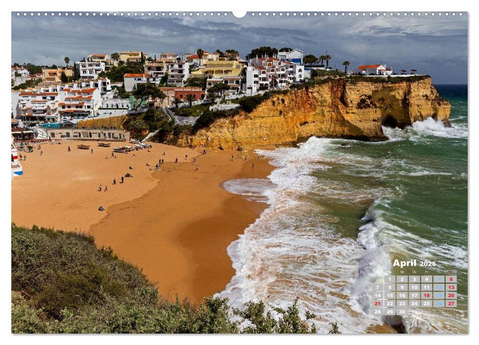 Portugals Traumküste Algarve (CALVENDO Premium Wandkalender 2025)