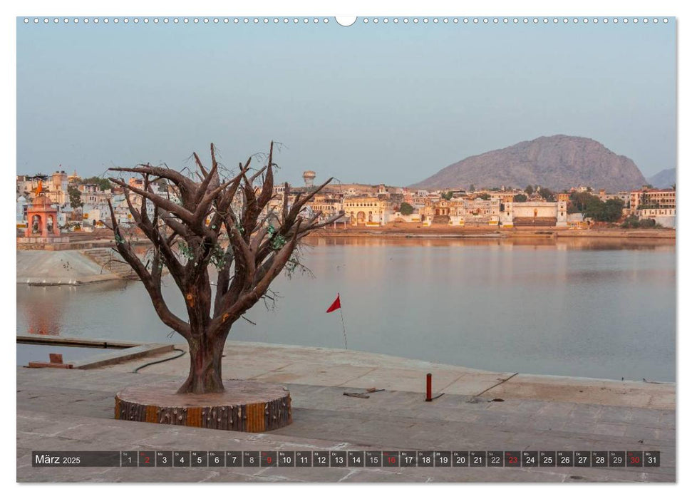 Indien, Rajasthan (CALVENDO Premium Wandkalender 2025)