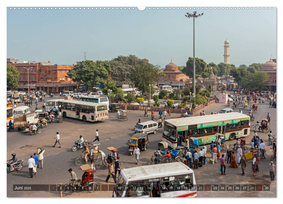 Indien, Rajasthan (CALVENDO Premium Wandkalender 2025)