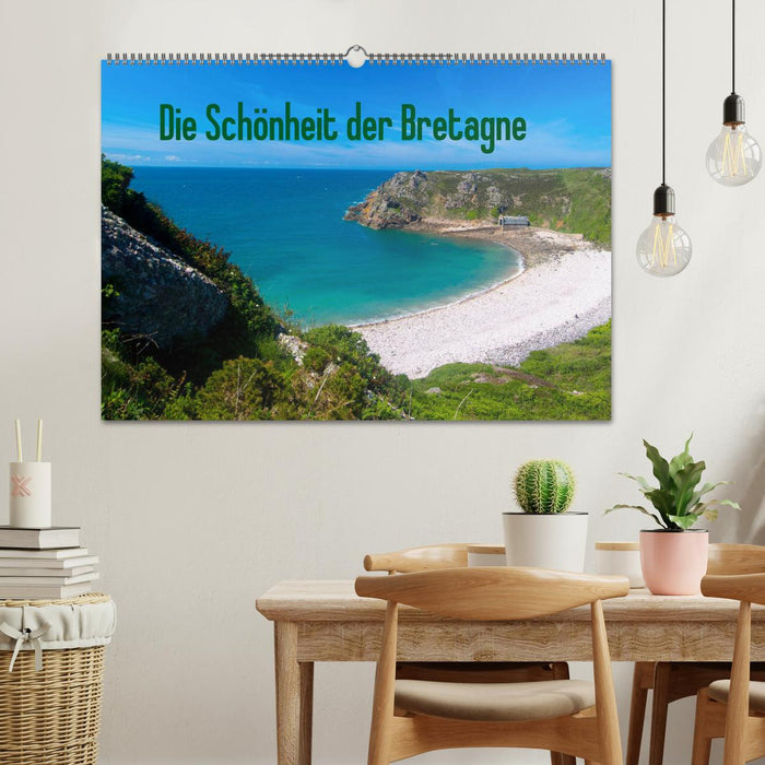 Die Schönheit der Bretagne (CALVENDO Wandkalender 2025)