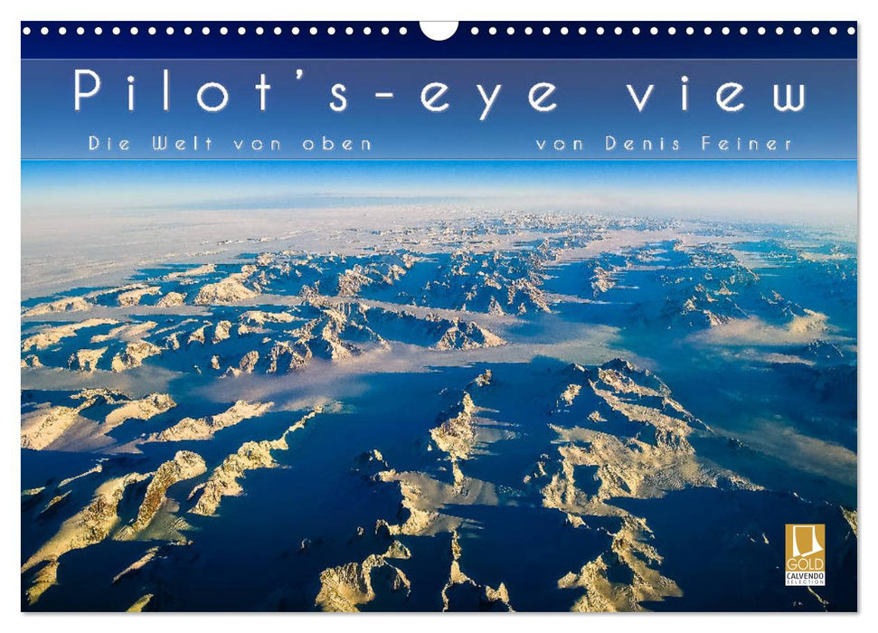 Pilot's-eye view - Die Welt von oben (CALVENDO Wandkalender 2025)