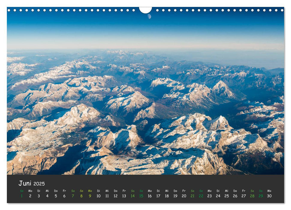 Pilot's-eye view - Die Welt von oben (CALVENDO Wandkalender 2025)