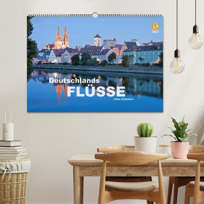 Deutschlands Flüsse (CALVENDO Wandkalender 2025)