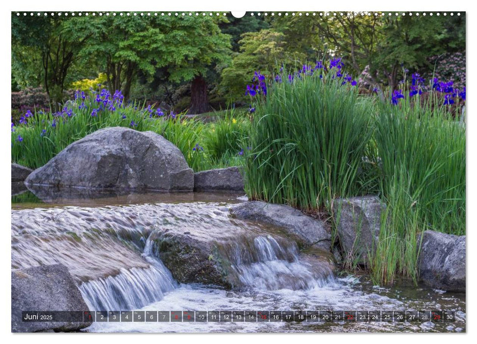 Feng Shui Farben - Element Wasser (CALVENDO Wandkalender 2025)