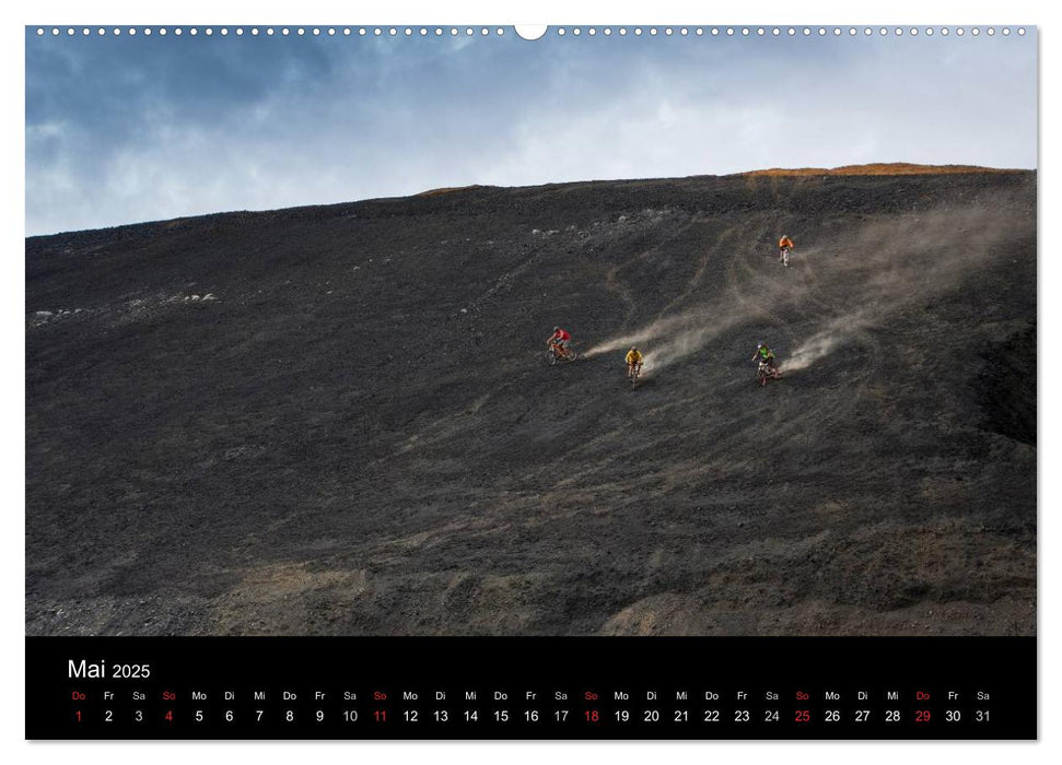 Bike Abenteuer Island (CALVENDO Wandkalender 2025)