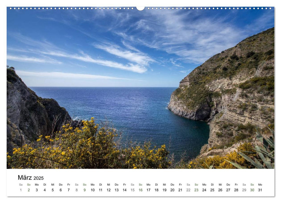 Ischia - Isola verde (CALVENDO Premium Wandkalender 2025)