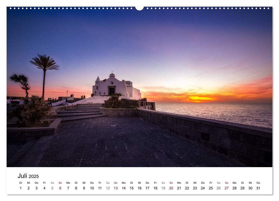 Ischia - Isola verde (CALVENDO Premium Wandkalender 2025)