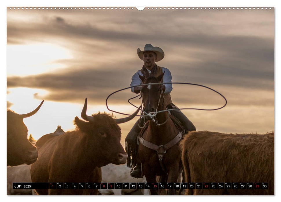 Bayerisches Western Gefühl (CALVENDO Premium Wandkalender 2025)