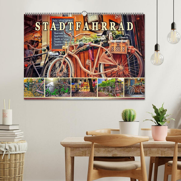 Stadtfahrrad (CALVENDO Wandkalender 2025)