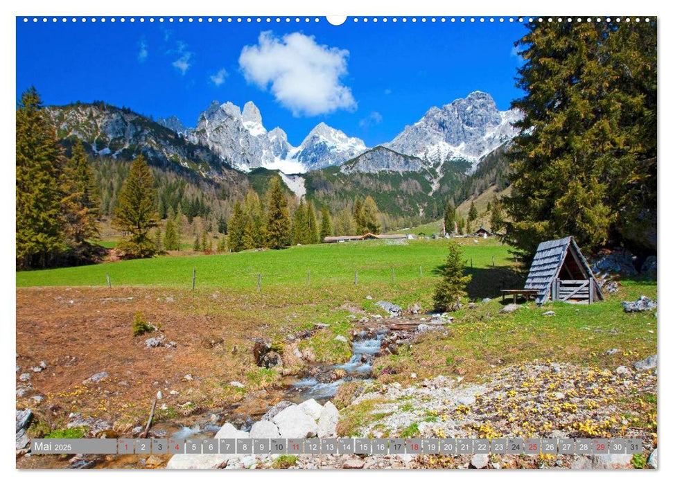 Die Bischofsmütze im schönen Salzburger Land (CALVENDO Premium Wandkalender 2025)