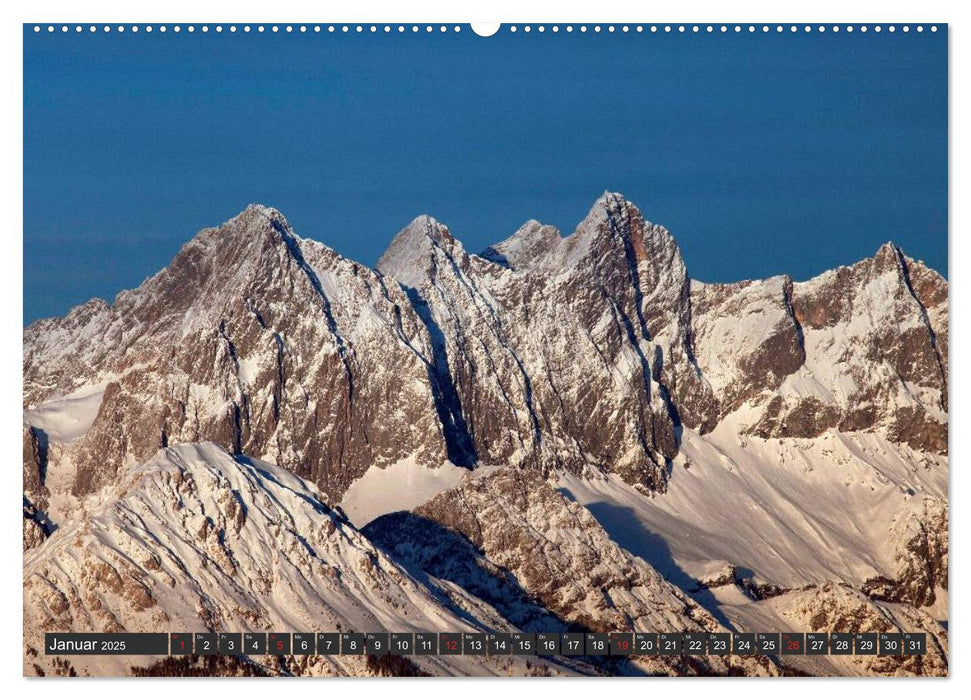 Der Hohe Dachstein (CALVENDO Premium Wandkalender 2025)