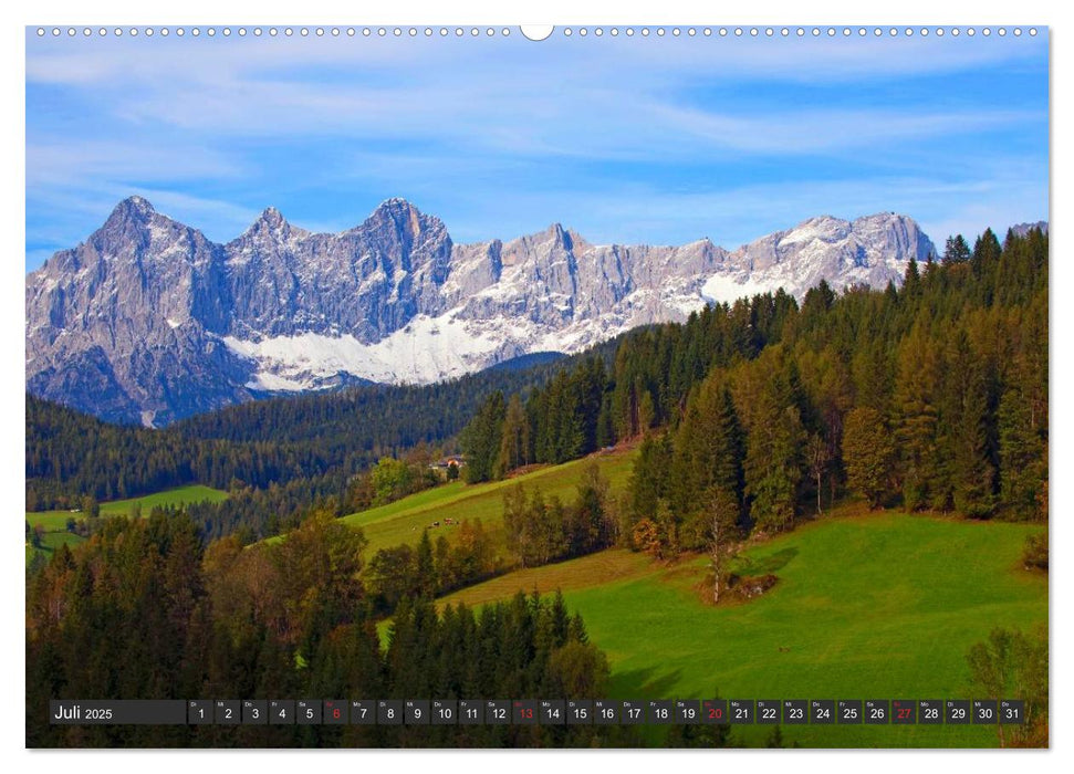 Der Hohe Dachstein (CALVENDO Premium Wandkalender 2025)