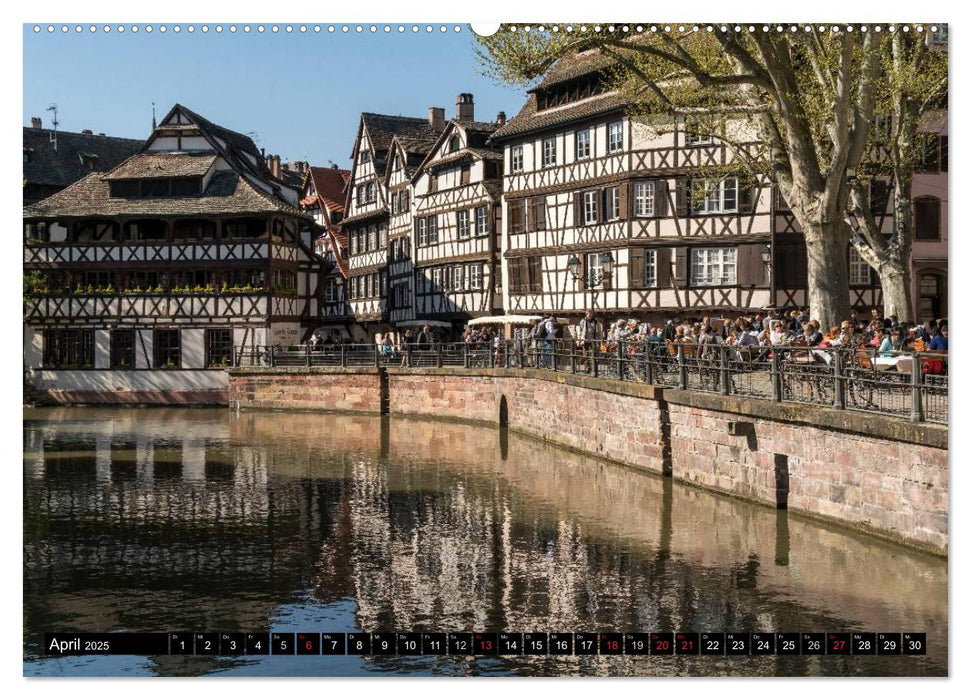 Frankreich - Strasbourg (CALVENDO Premium Wandkalender 2025)