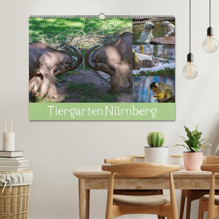 Tiergarten Nürnberg (CALVENDO Wandkalender 2025)