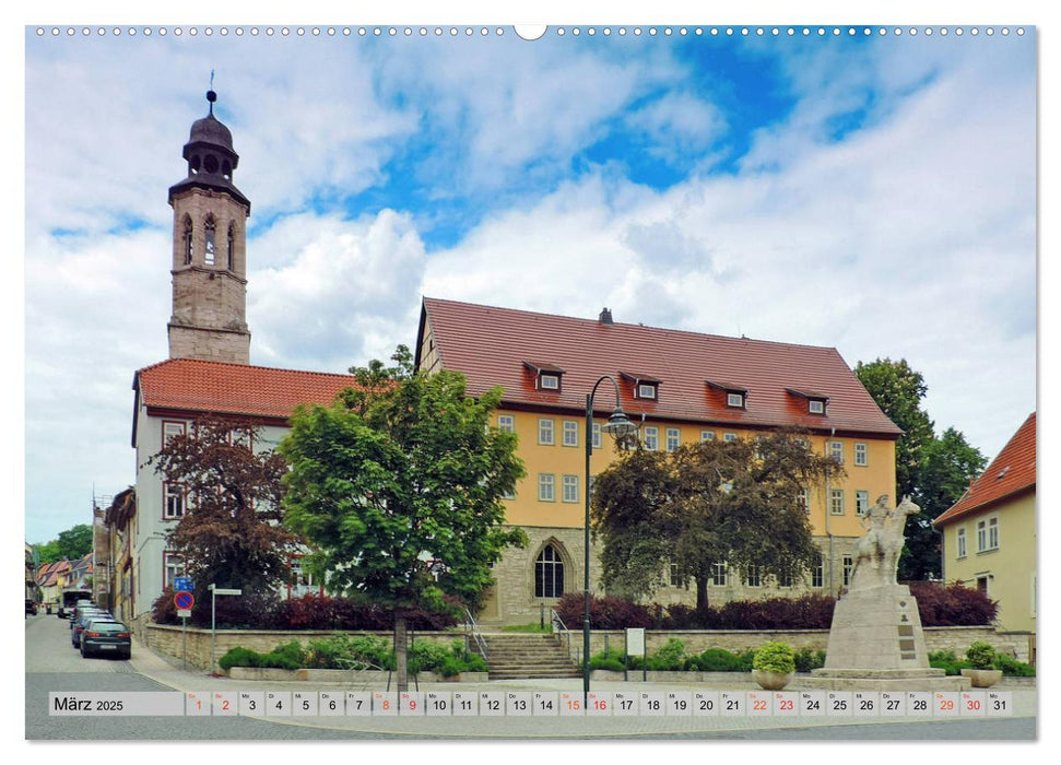 Bad Langensalza - Die Kur- und Gartenstadt (CALVENDO Wandkalender 2025)