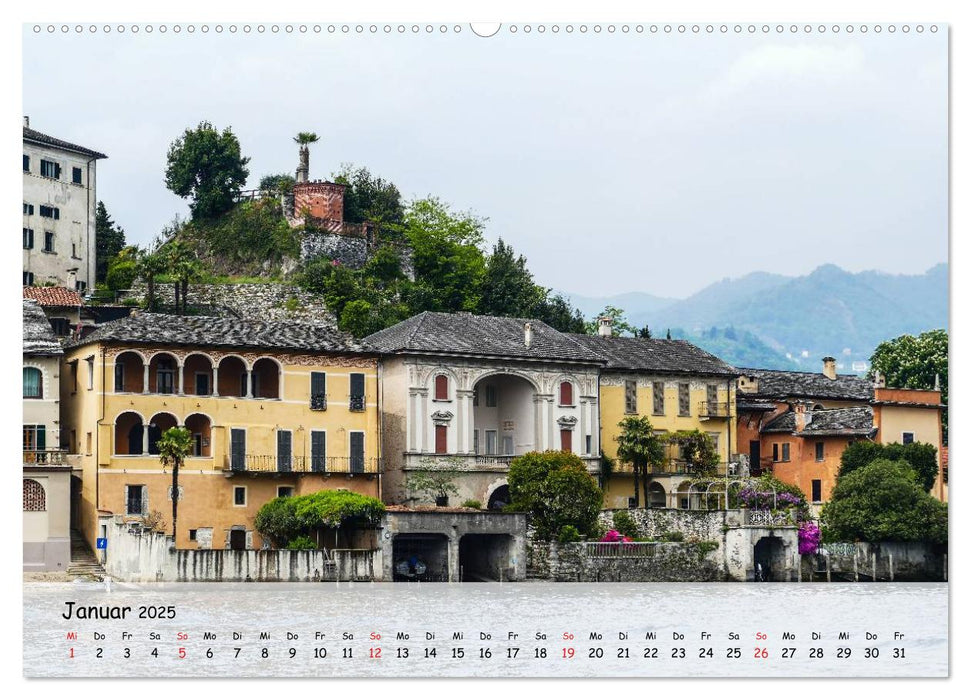 Impressionen vom Ortasee (CALVENDO Premium Wandkalender 2025)