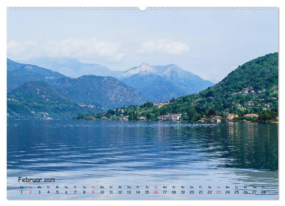 Impressionen vom Ortasee (CALVENDO Premium Wandkalender 2025)