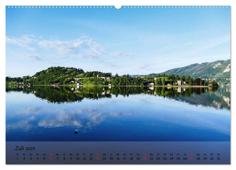 Impressionen vom Ortasee (CALVENDO Premium Wandkalender 2025)