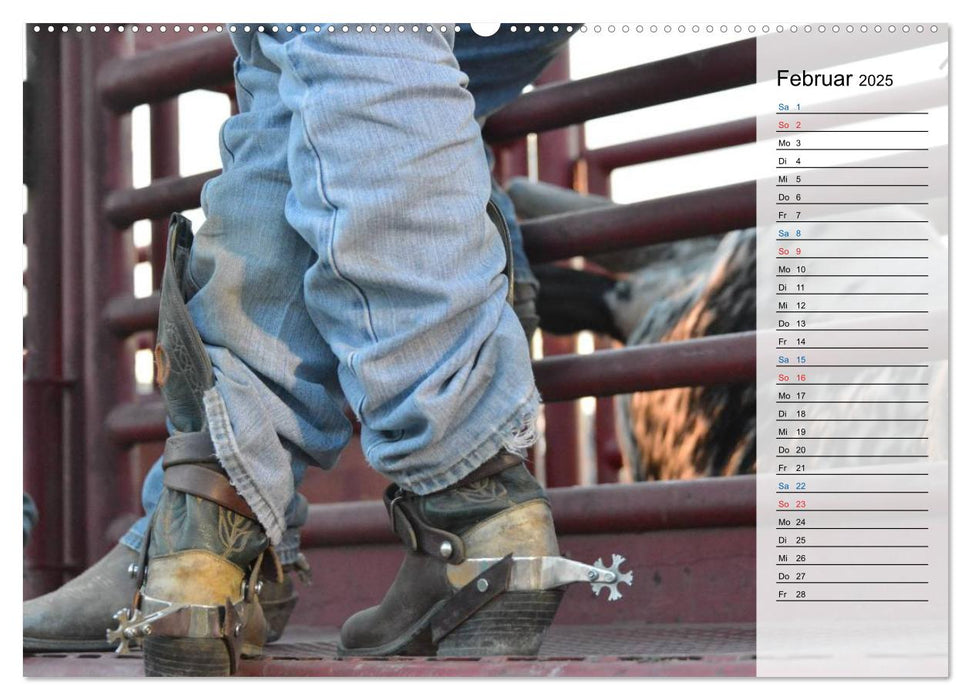 Faszination Rodeo (CALVENDO Wandkalender 2025)