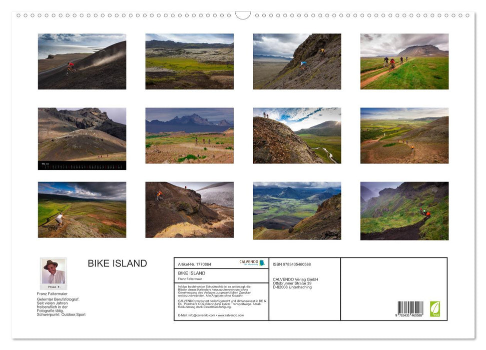 BIKE ISLAND (CALVENDO Wandkalender 2025)